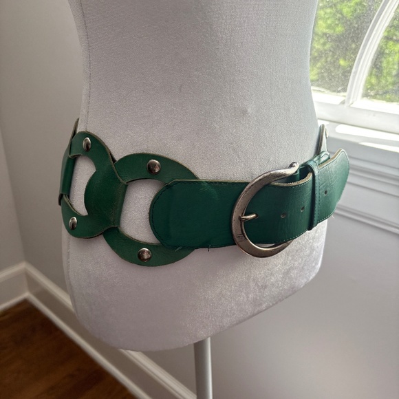 Linia Pele Collection Leather Lower Waist Belt #Luxury main image 4